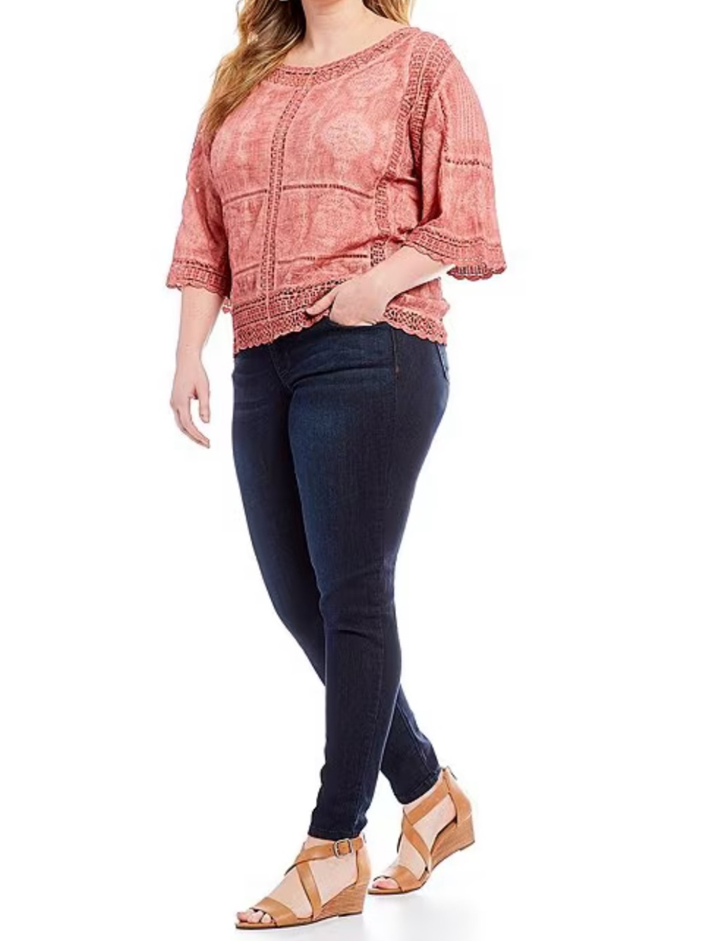 Democracy Dark Wash Skinny Jeggings